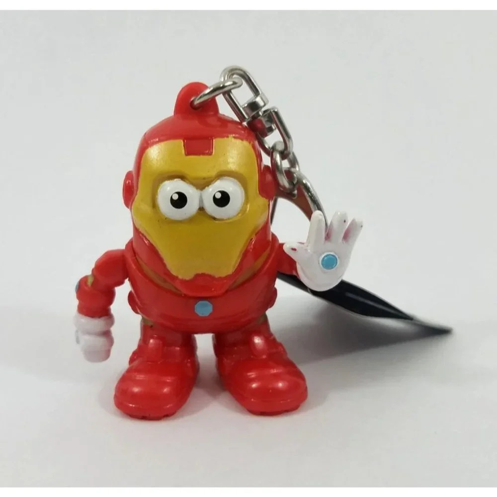 Mr Potato Head Marvel Keychains Iron Man Figure NEW